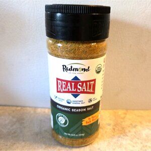 Redmond Real Organic Season Salt Seasoning 8.25 oz SEALED No Sugar
